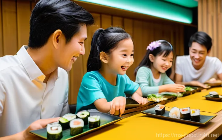 초밥 맛집 리뷰 - **A Diverse and Fresh Sushi Feast on a Rustic Wooden Board.**
    A vibrant, eye-level shot of a bea...